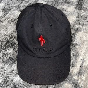 Captain Morgan Logo Black Adjustable Hat